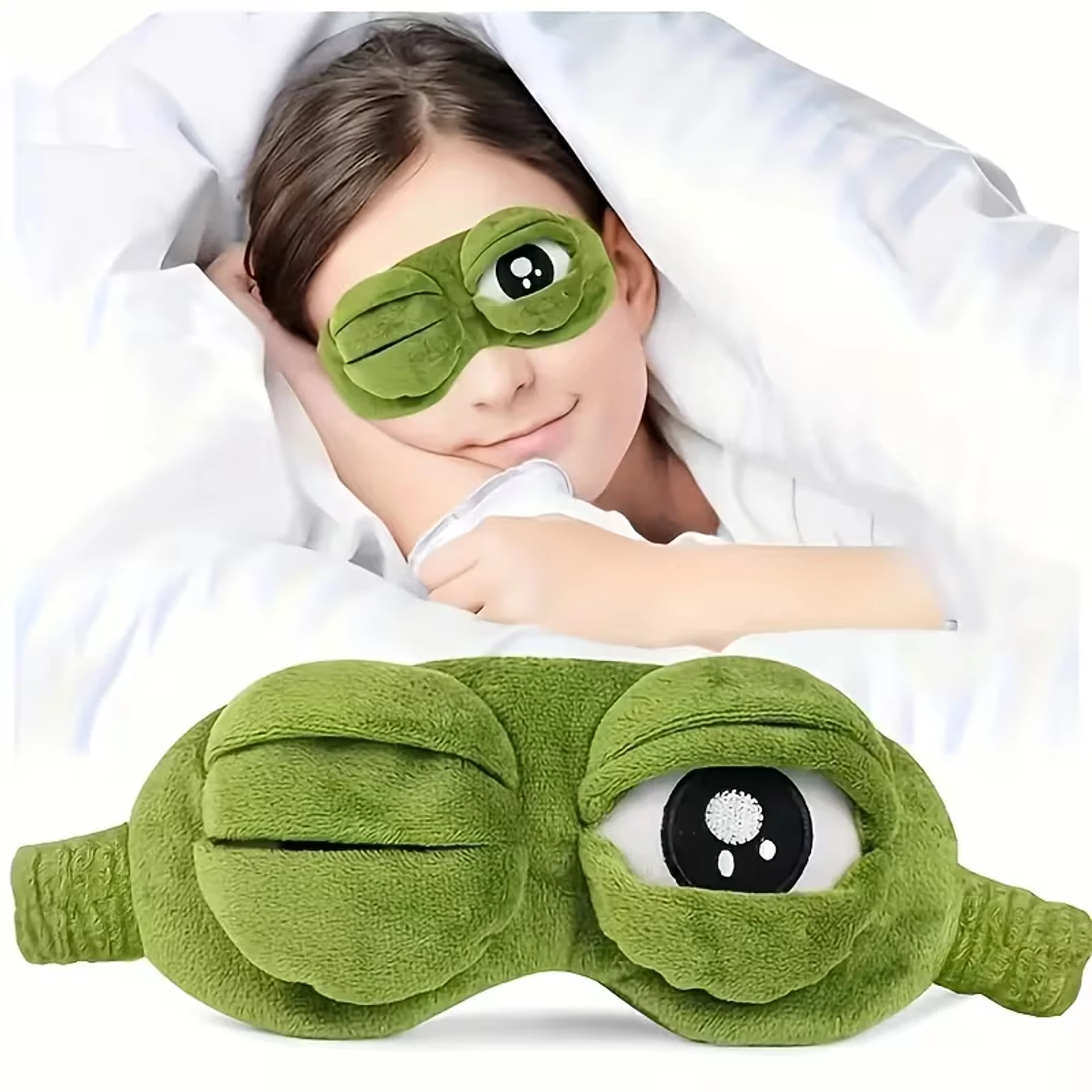Antifaz para dormir Pepe el Sapo